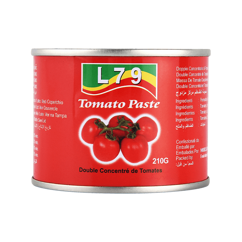 210G Snadná otevřená/ tvrdá otevřená konzervovaná koncentrovaná koncentrovaná rajčatová pasta